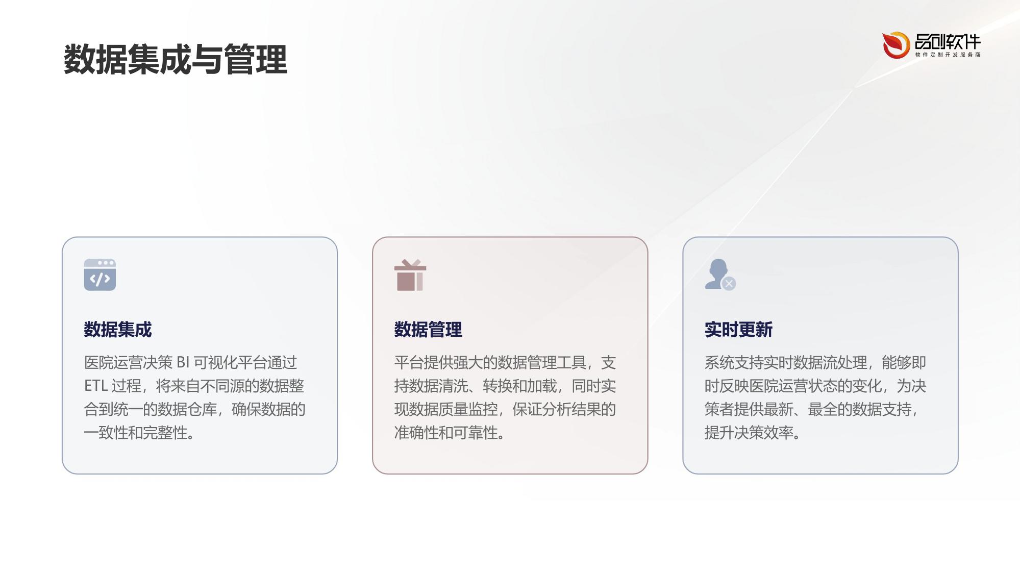 医院运营决策BI可视化平台